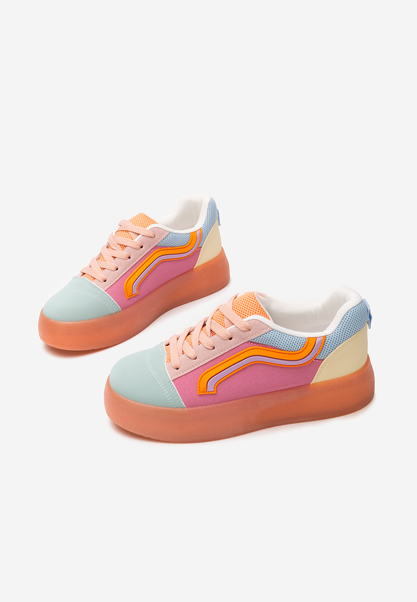 Wielokolorowy sneakersy damskie Davira