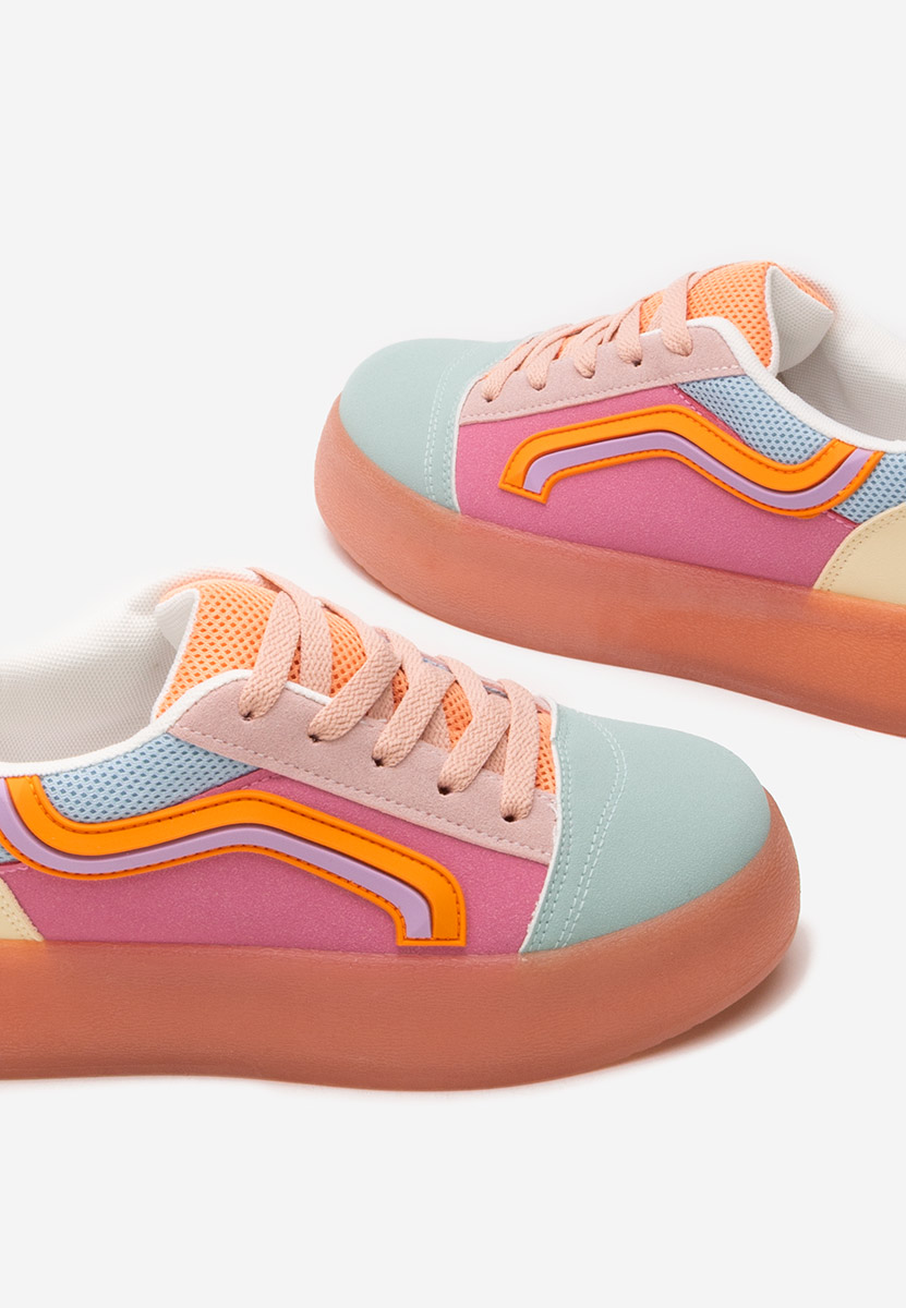 Wielokolorowy sneakersy damskie Davira