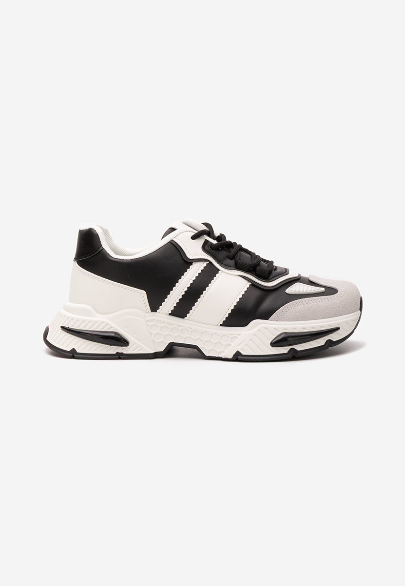 Czarne sneakersy damskie Elna Czarne sneakersy damskie Elna