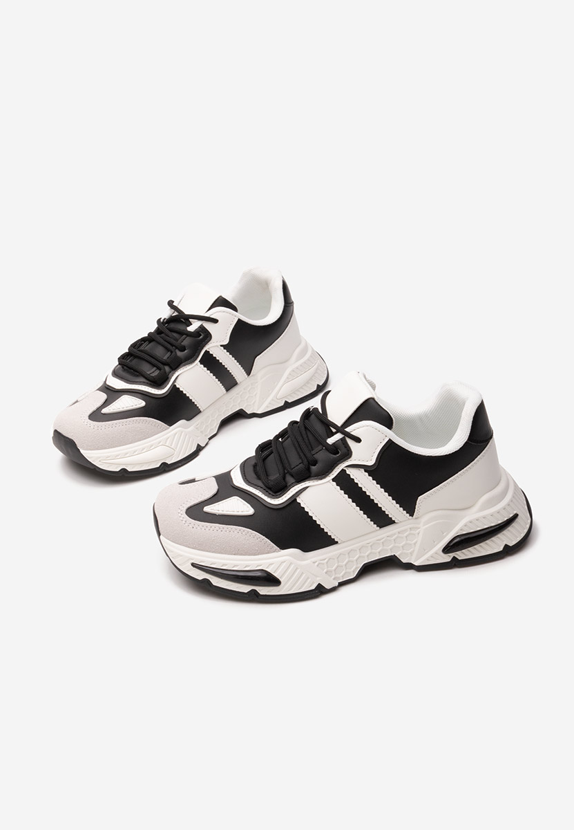 Czarne sneakersy damskie Elna Czarne sneakersy damskie Elna