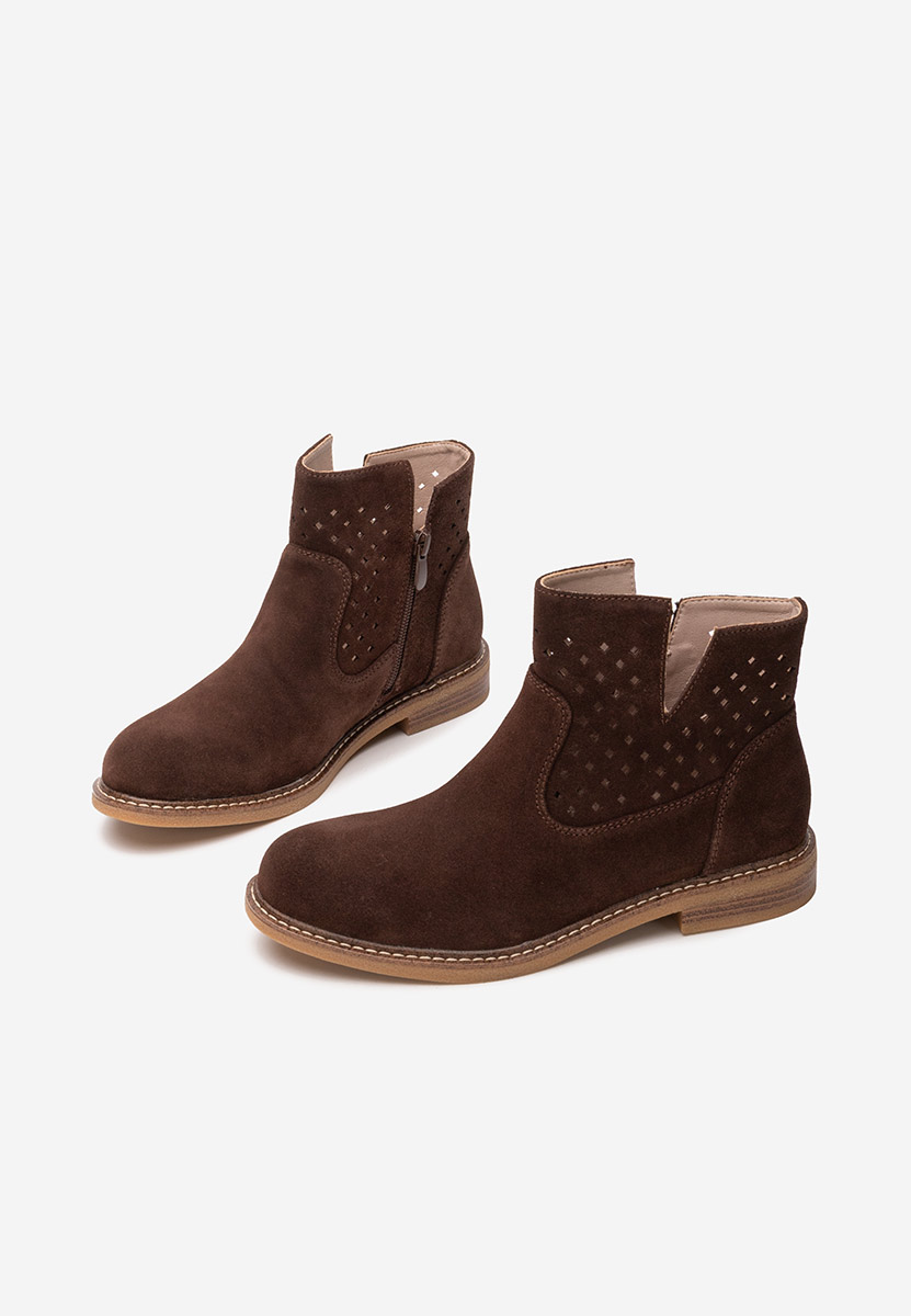 Brązowe buty jesienne damskie Kellia Brązowe buty jesienne damskie Kellia