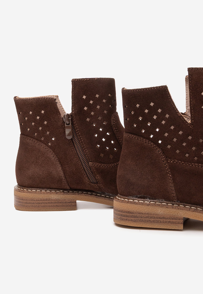 Brązowe buty jesienne damskie Kellia Brązowe buty jesienne damskie Kellia