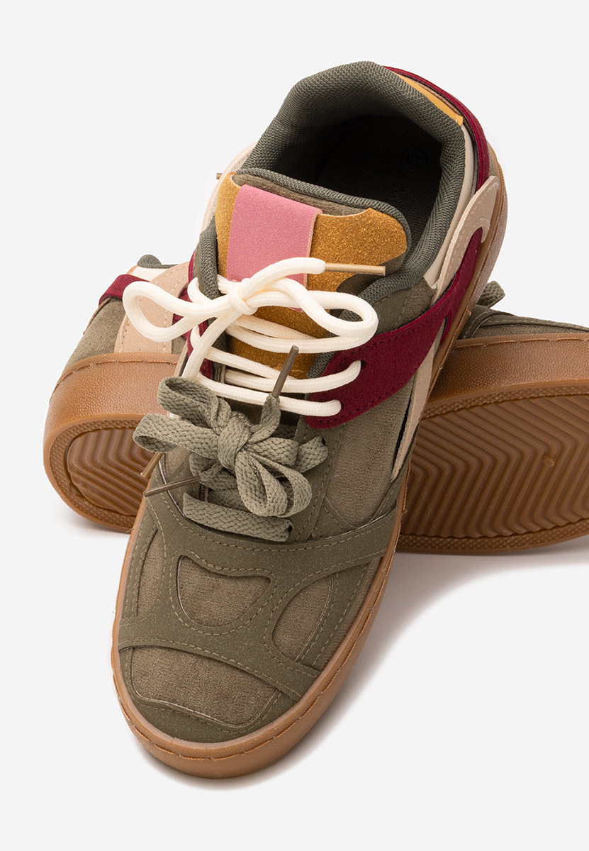 Wielokolorowy sneakersy damskie Jaymea