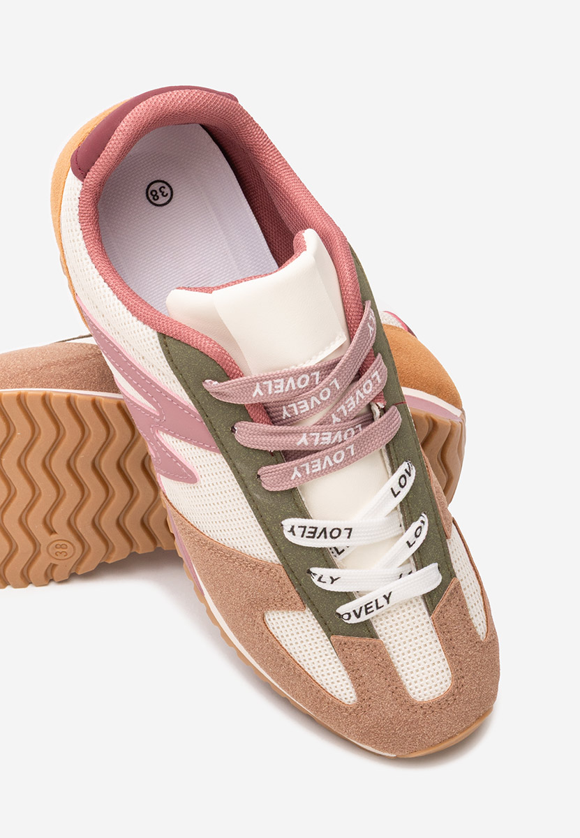 Wielokolorowy sneakersy damskie Jeina