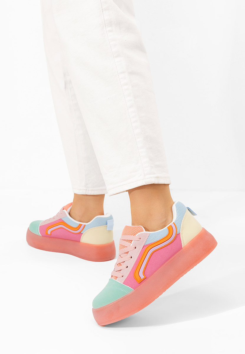 Wielokolorowy sneakersy damskie Davira