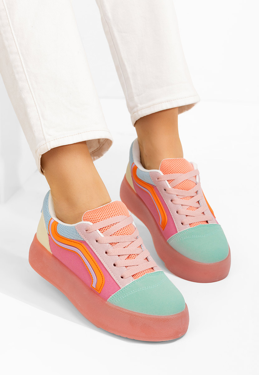 Wielokolorowy sneakersy damskie Davira