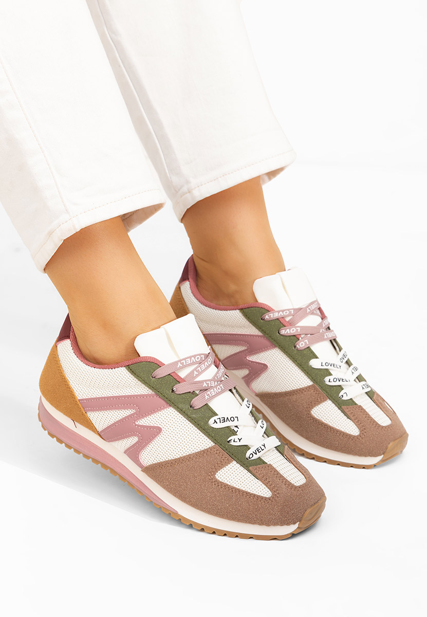 Wielokolorowy sneakersy damskie Jeina