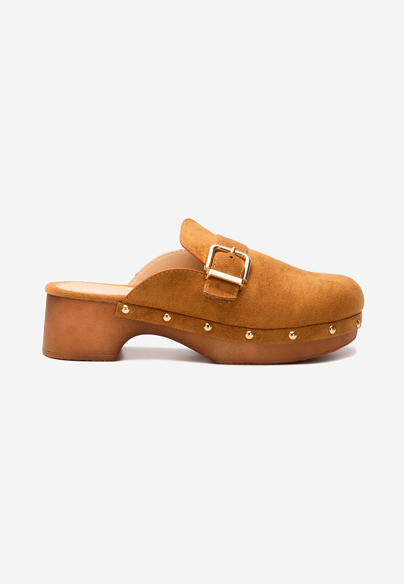 Camelowe drewniaki Advika V2