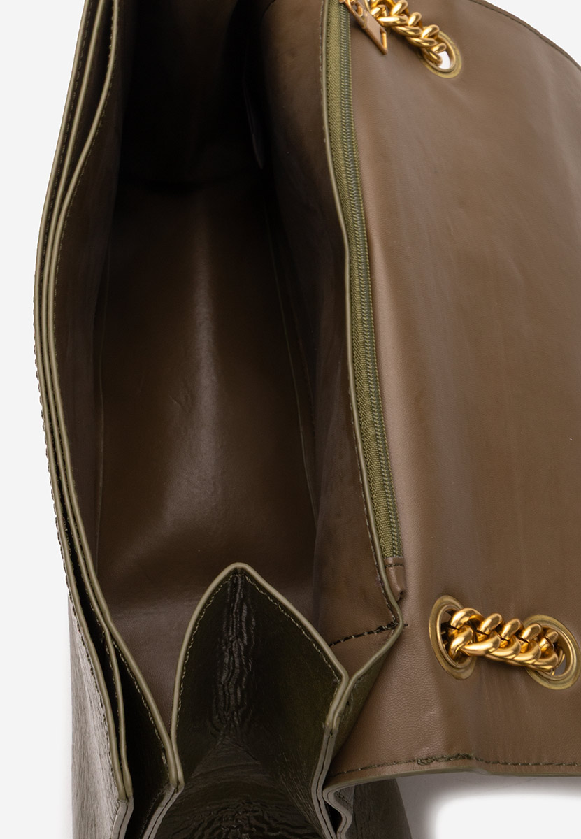 Zielone torebka na ramię Elizbeth