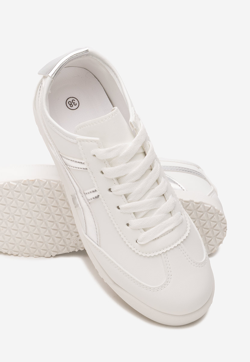 Białe sneakersy damskie Danyele