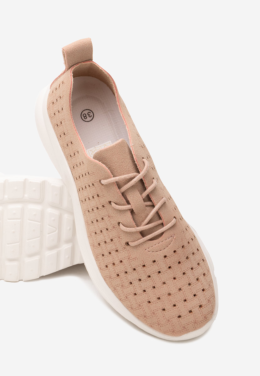 Różowe sneakersy damskie Clarence