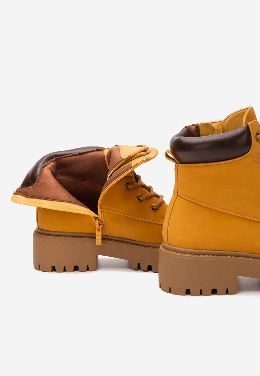 Camelowe trapery damskie Fanelis