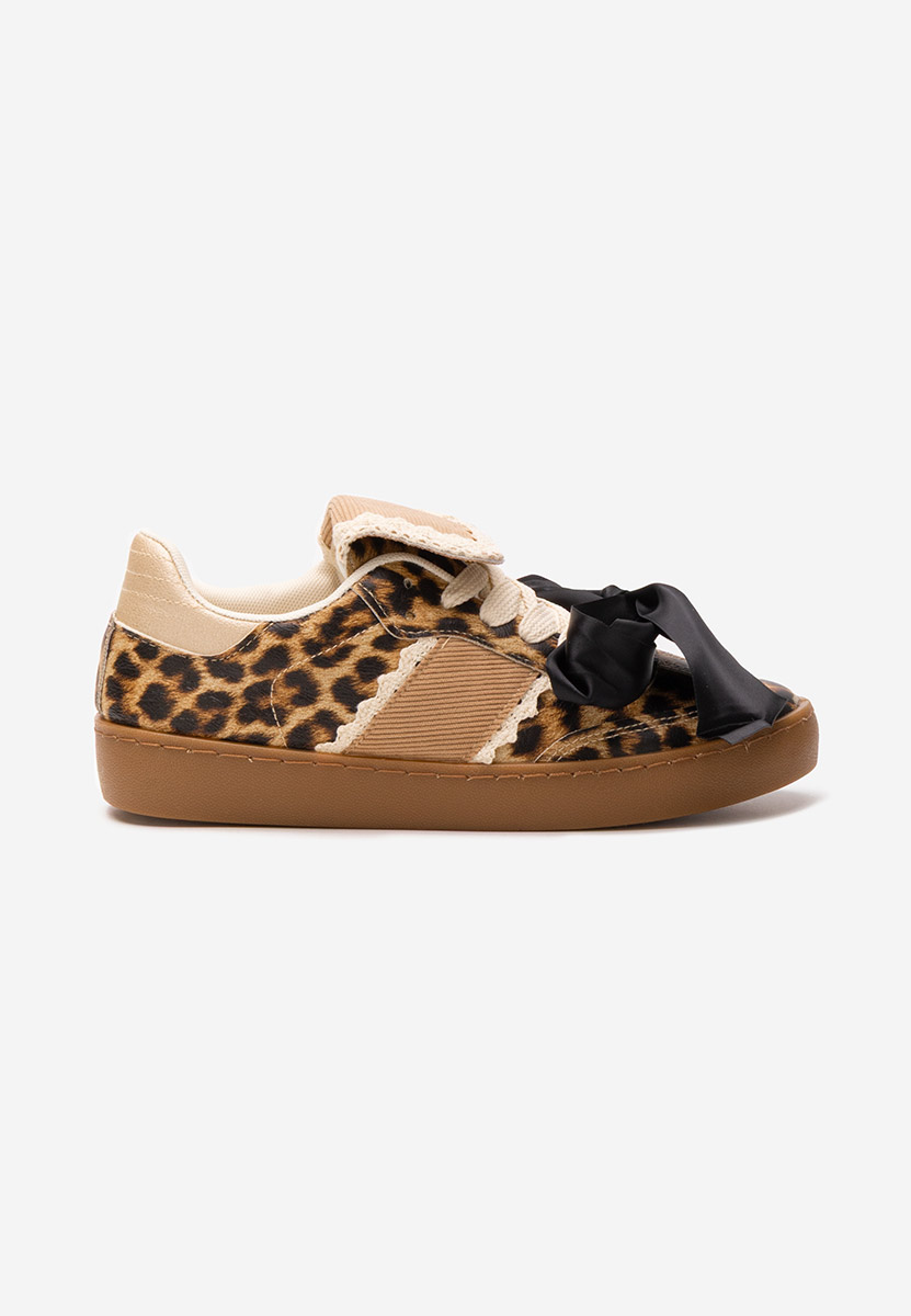 Panterkowe sneakersy damskie Maxima