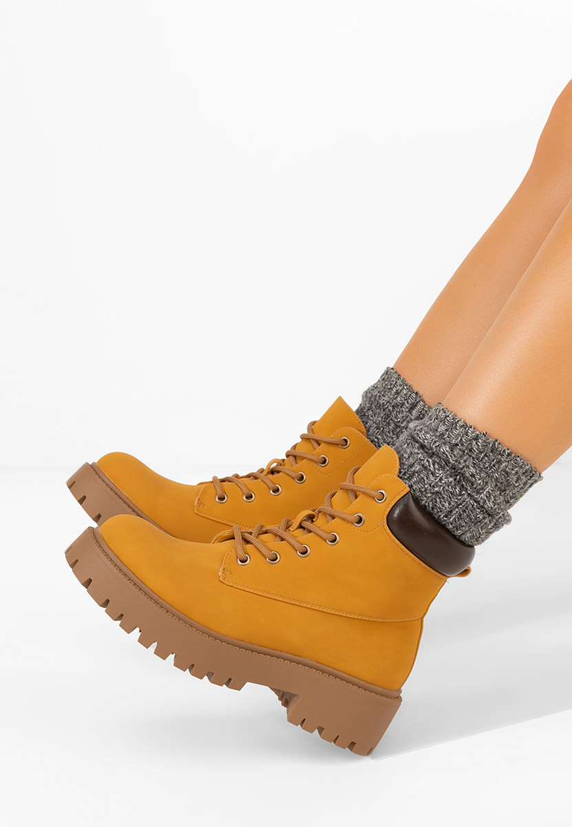 Camelowe trapery damskie Fanelis