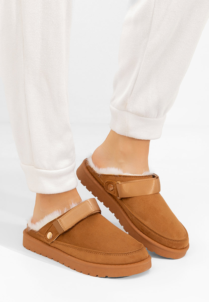 Camelowe drewniaki Aurivis