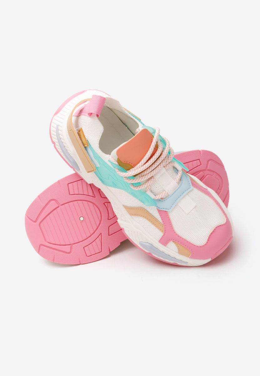 Wielokolorowy sneakersy damskie Roxann V2