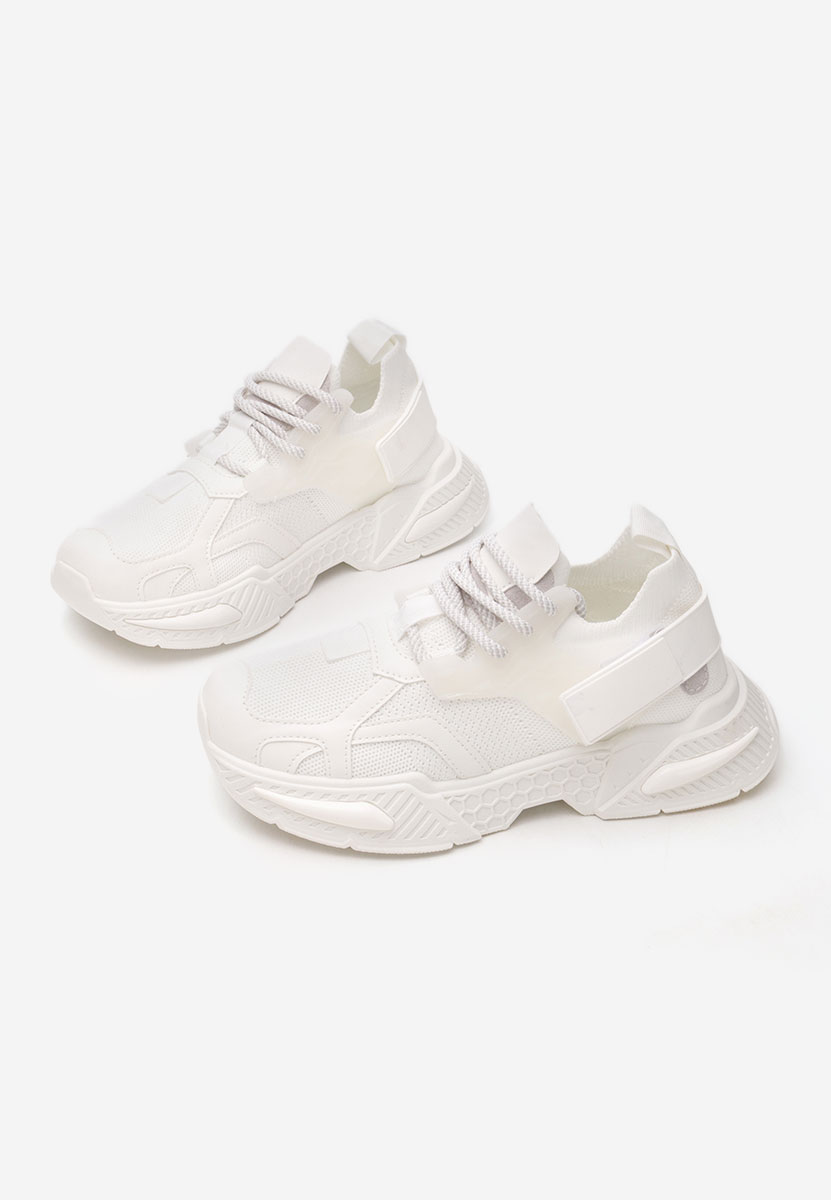 Białe sneakersy damskie Roxann
