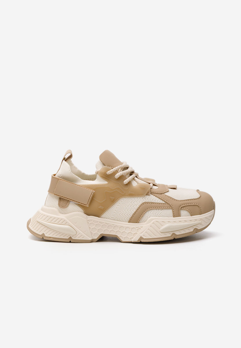 Khaki sneakersy damskie Roxann