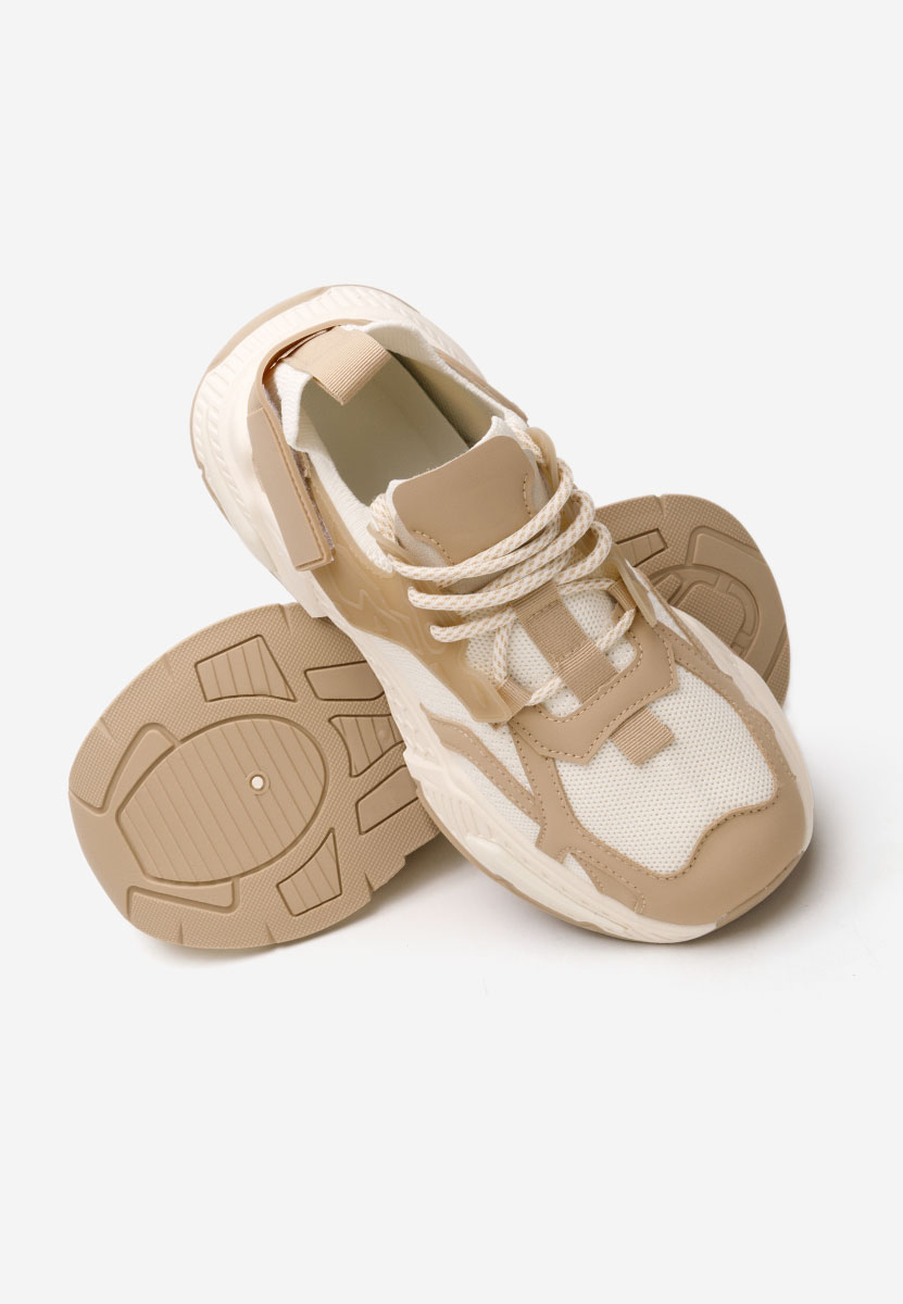 Khaki sneakersy damskie Roxann