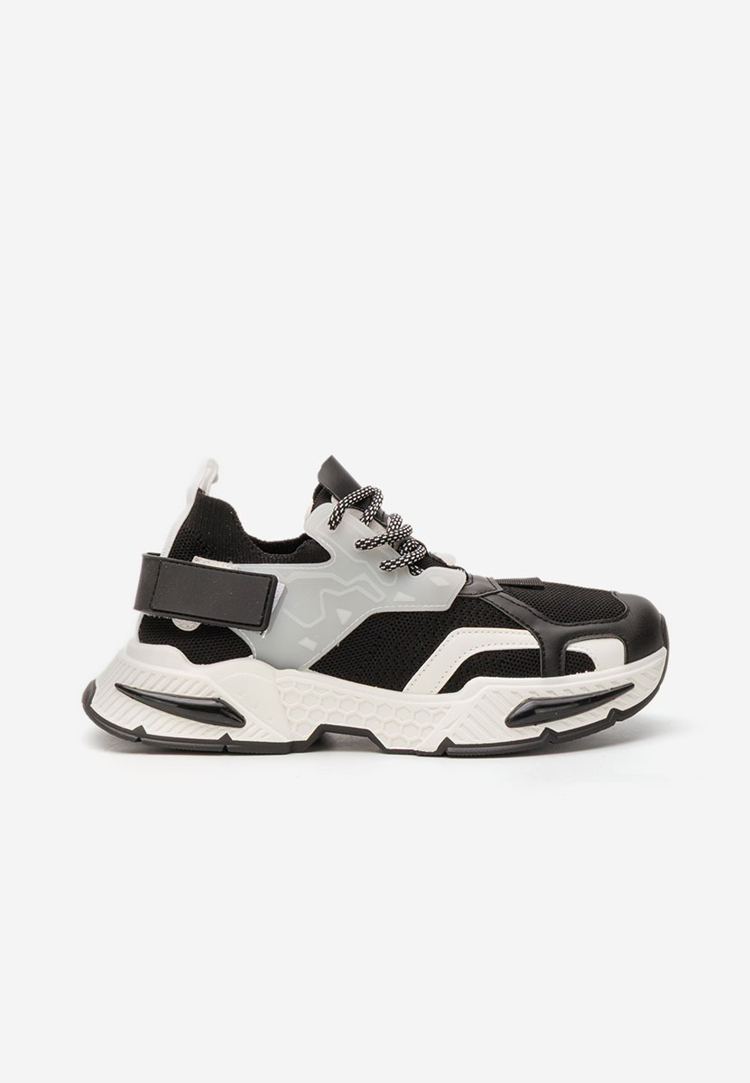 Czarne sneakersy damskie Roxann