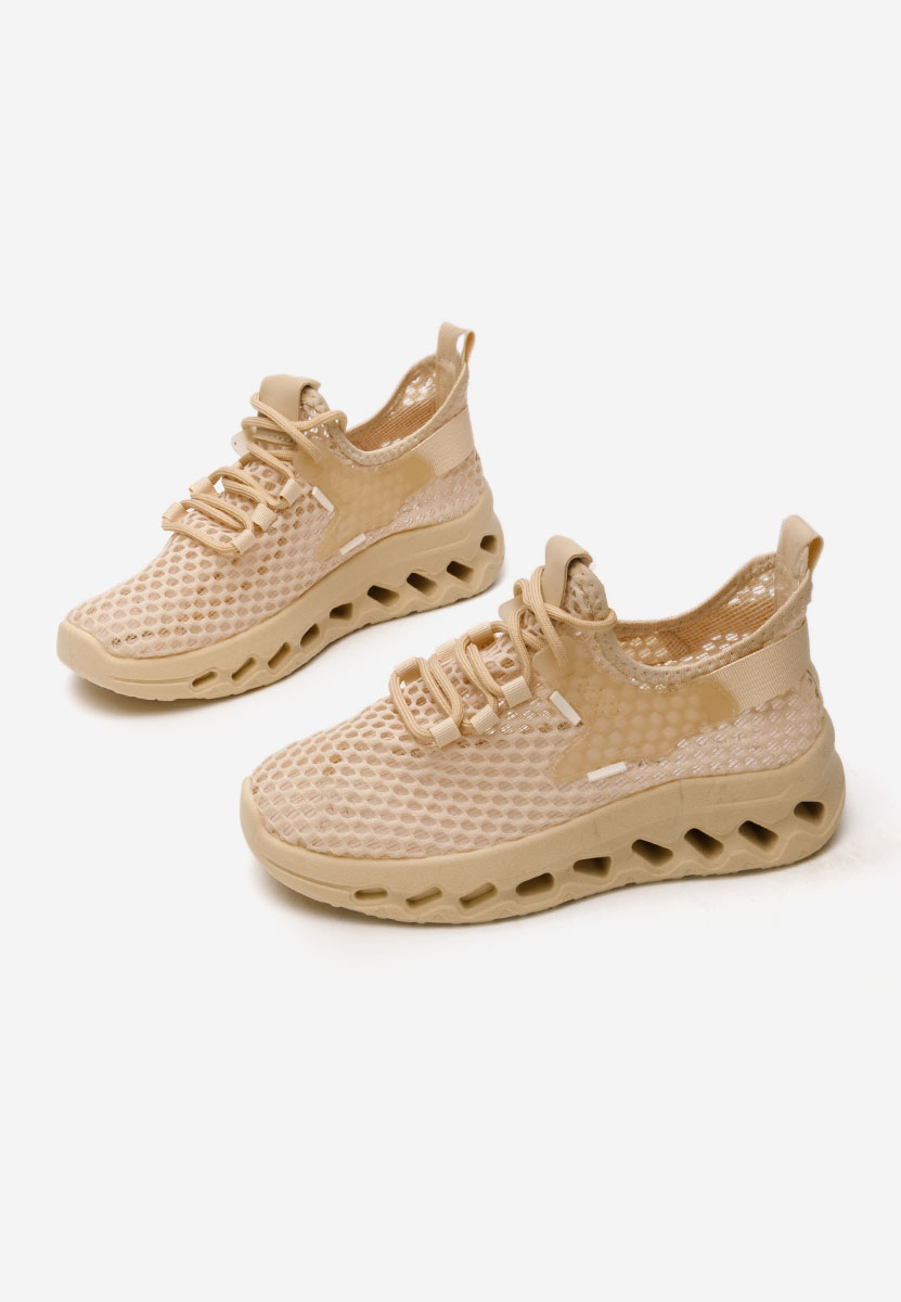 Khaki buty sportowe damskie Martynna Khaki buty sportowe damskie Martynna