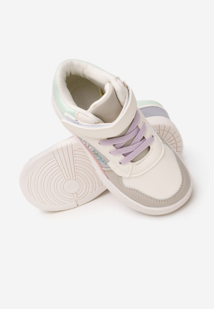 Białe sneakersy dla dzieci Kindle V2