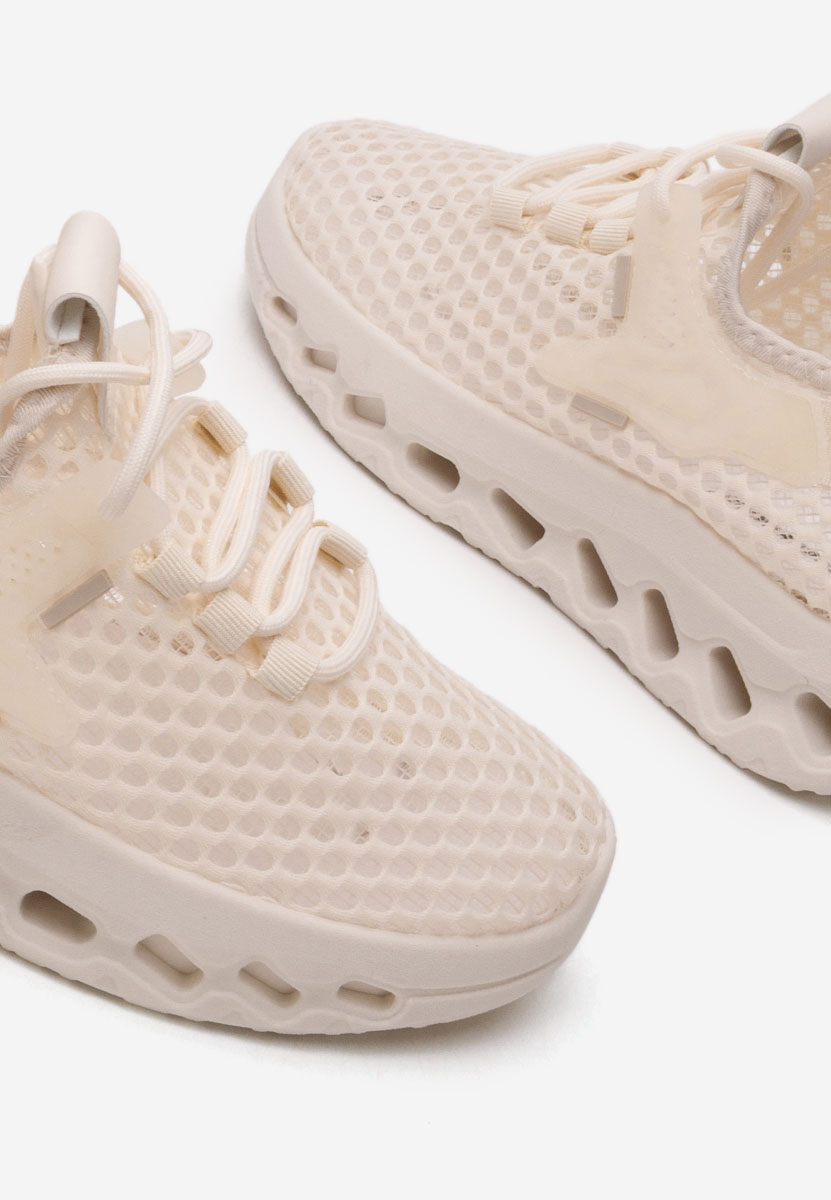 Beżowe buty sportowe damskie Martynna Beżowe buty sportowe damskie Martynna