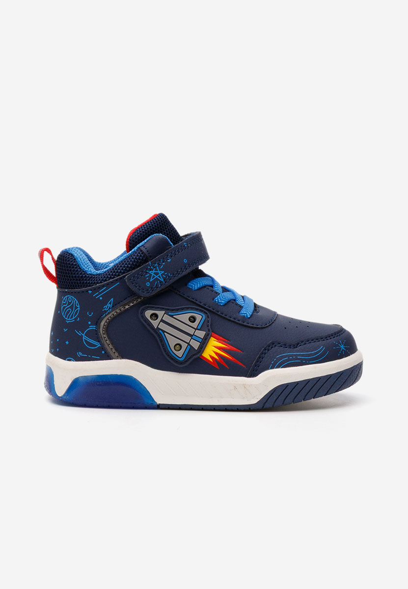 Niebieskie sneakersy chłopięce Rocket