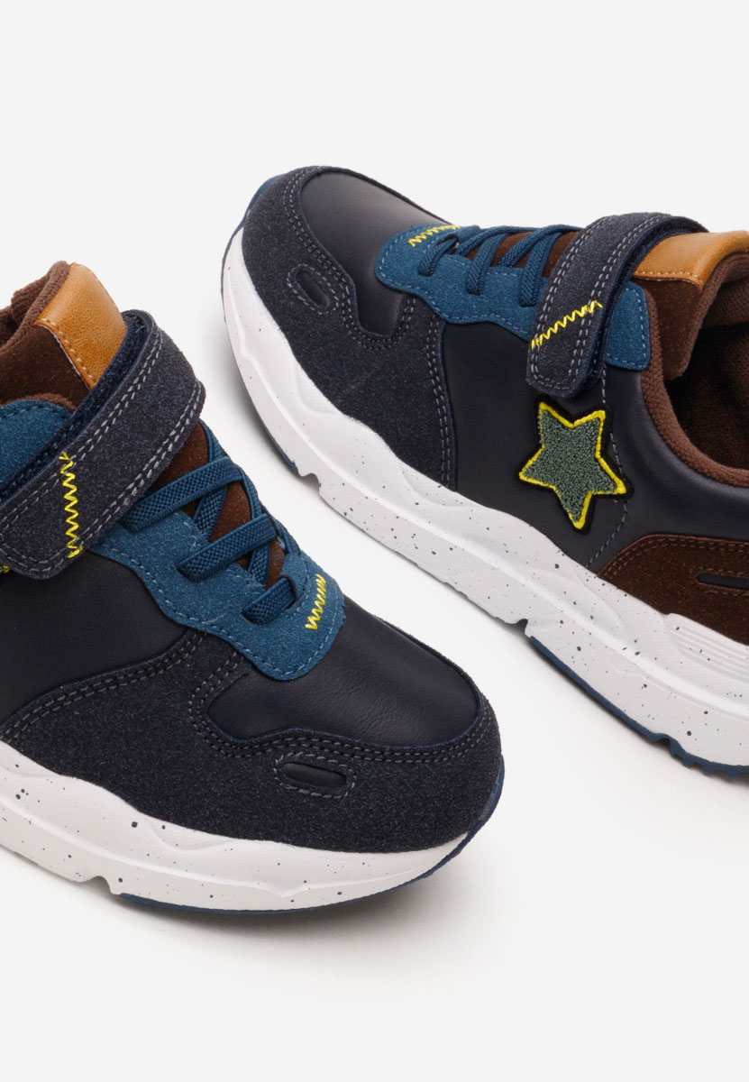 Granatowe sneakersy chłopięce Stared