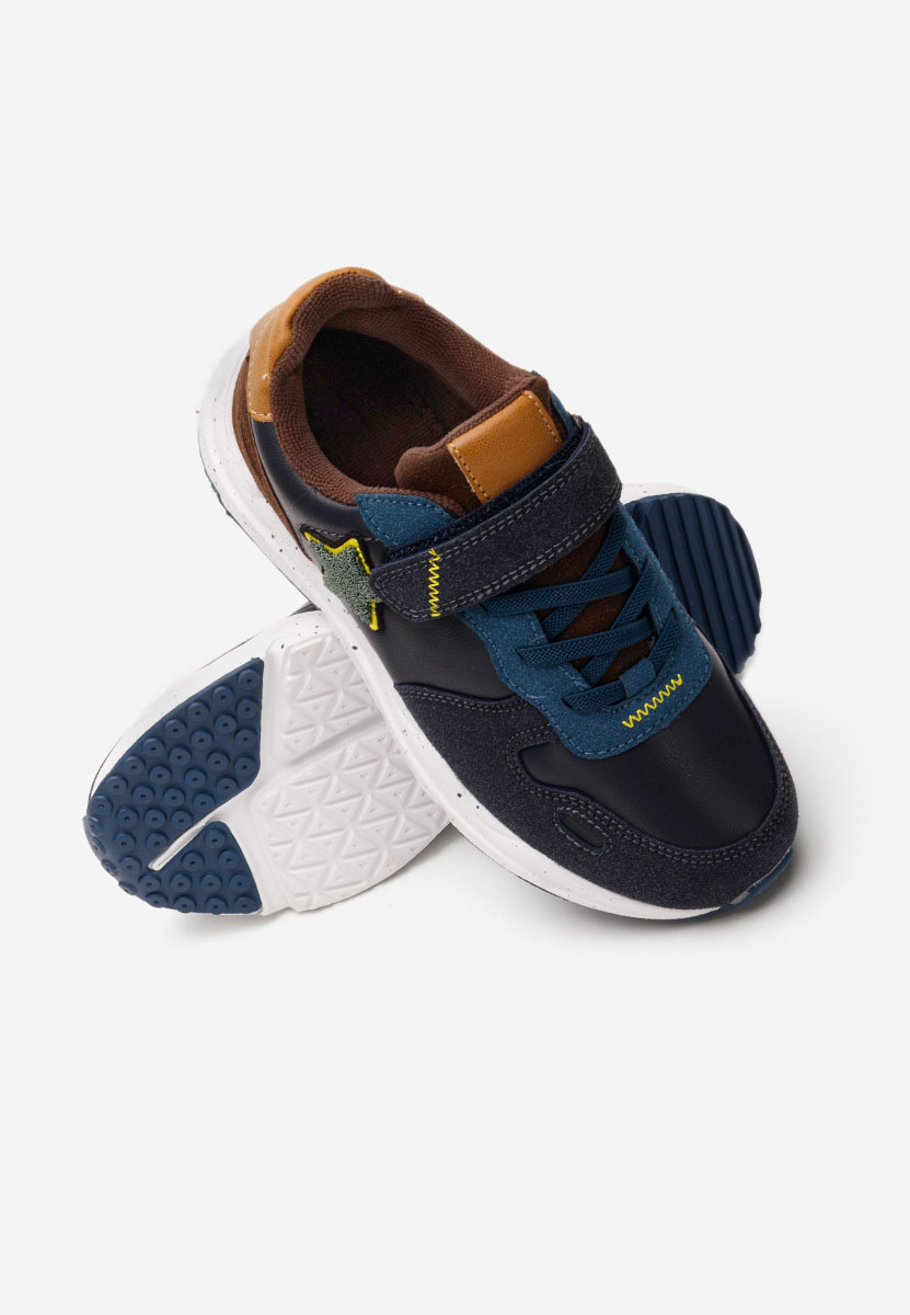 Granatowe sneakersy chłopięce Stared