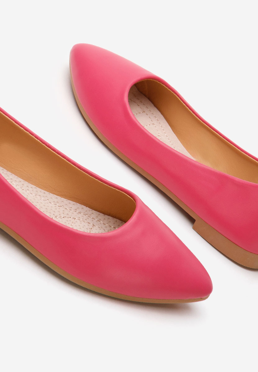 Fuksjowe baleriny damskie Genevieve