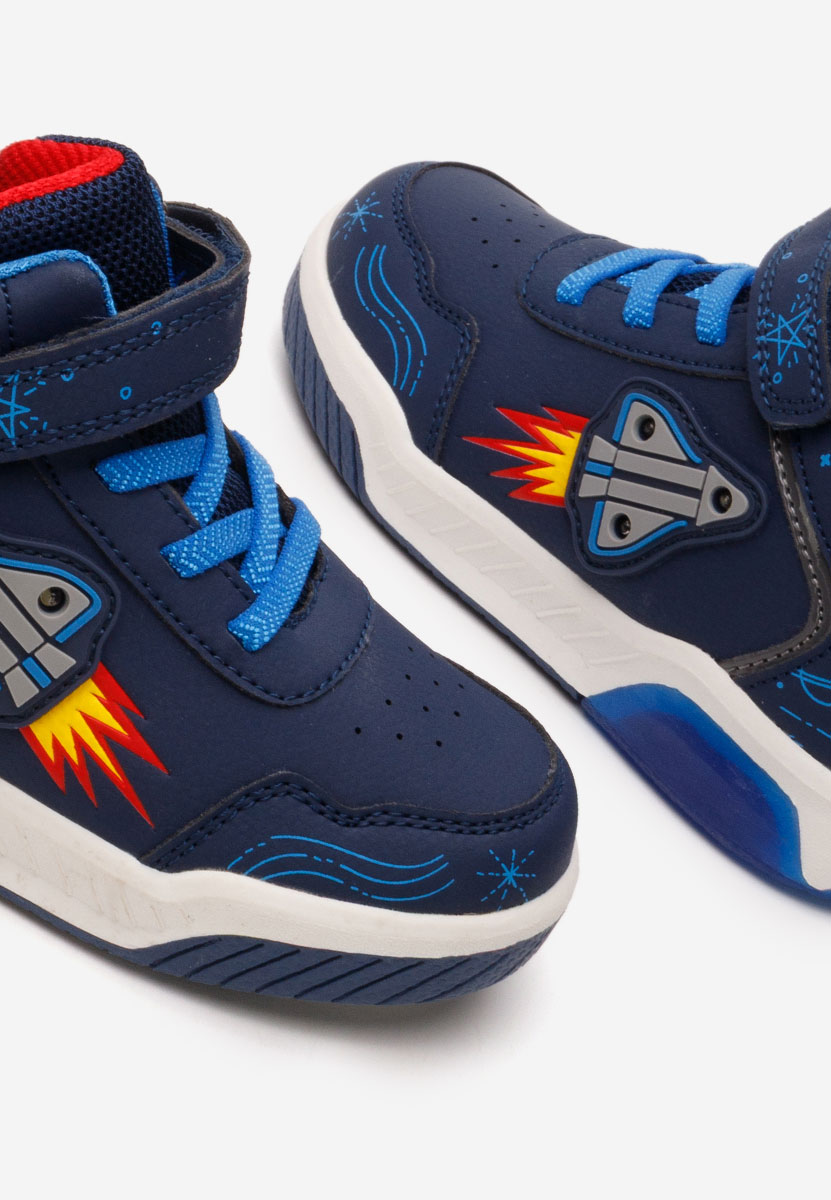 Niebieskie sneakersy chłopięce Rocket