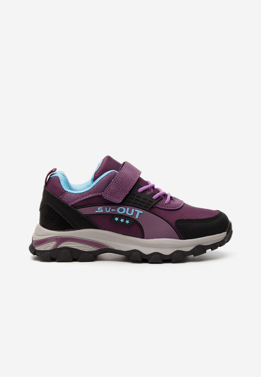 Fioletowe sneakersy chłopięce Waffle