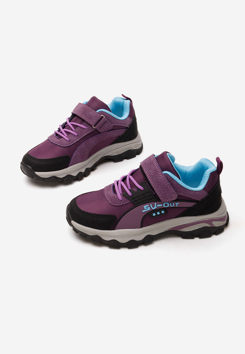 Fioletowe sneakersy chłopięce Waffle