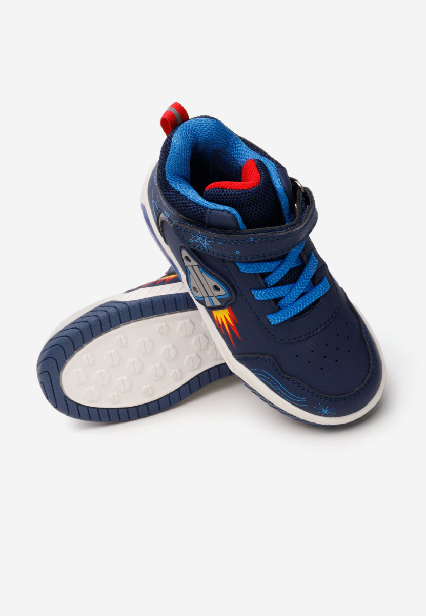 Niebieskie sneakersy chłopięce Rocket