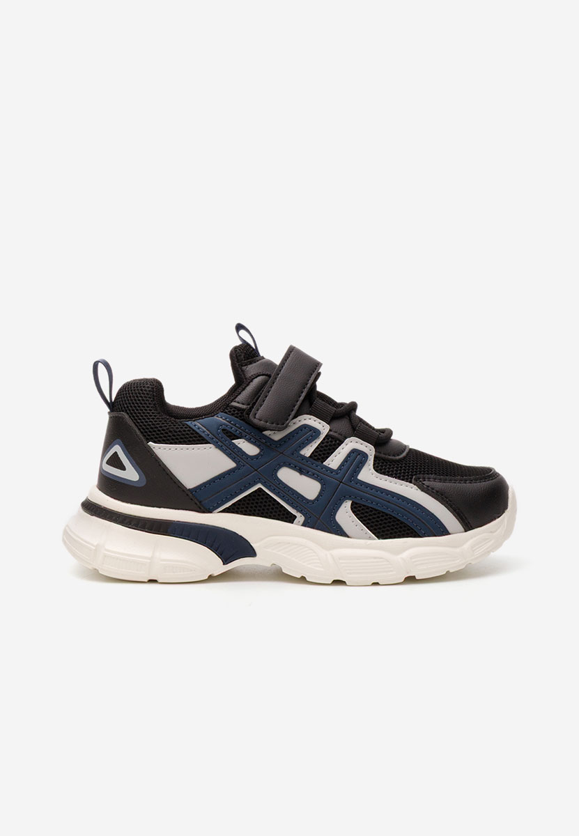 Czarne sneakersy chłopięce Larred