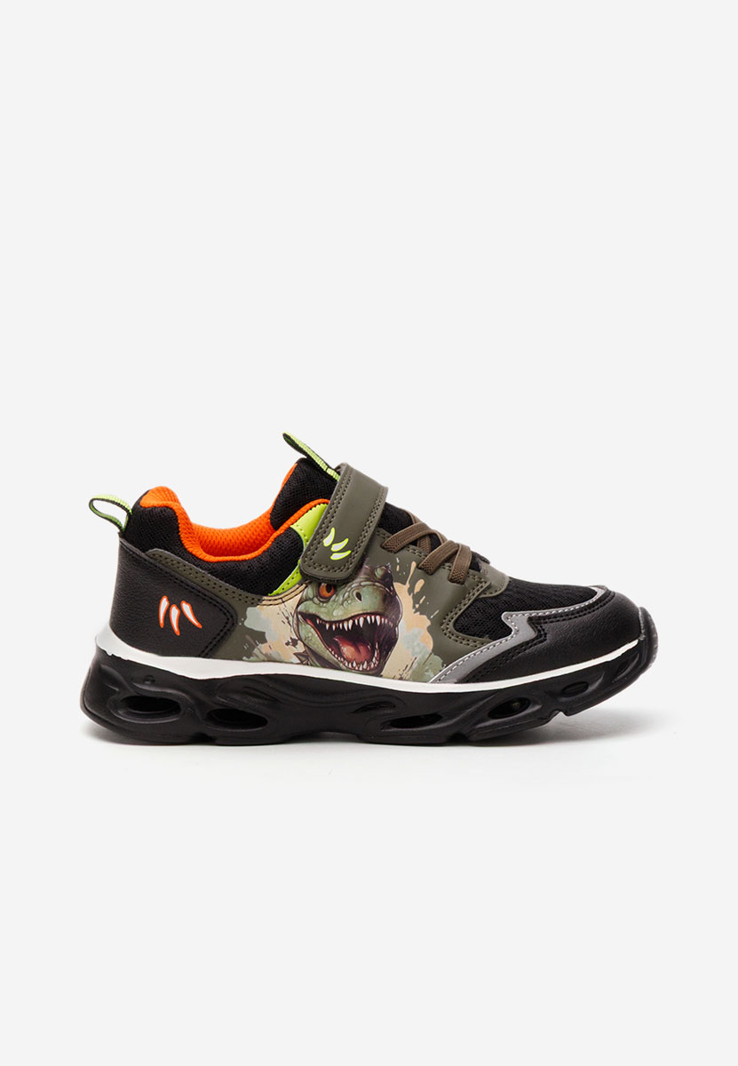 Zielone sneakersy chłopięce Raptor