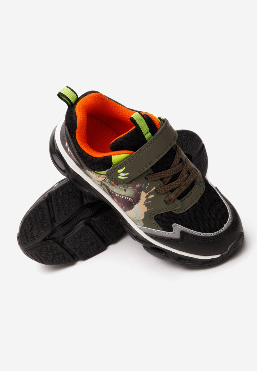 Zielone sneakersy chłopięce Raptor
