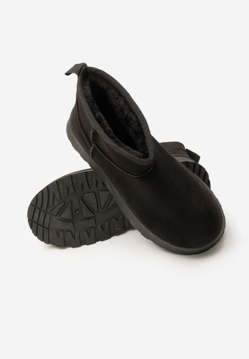 Czarne śniegowce damskie Shayne