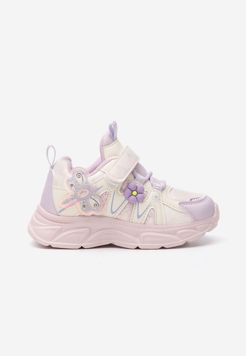Fioletowe  Adidasi ferte Butterfly