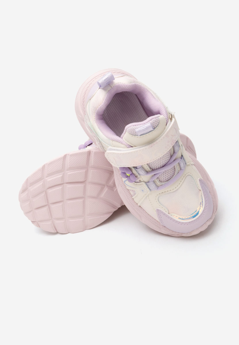 Fioletowe  Adidasi ferte Butterfly