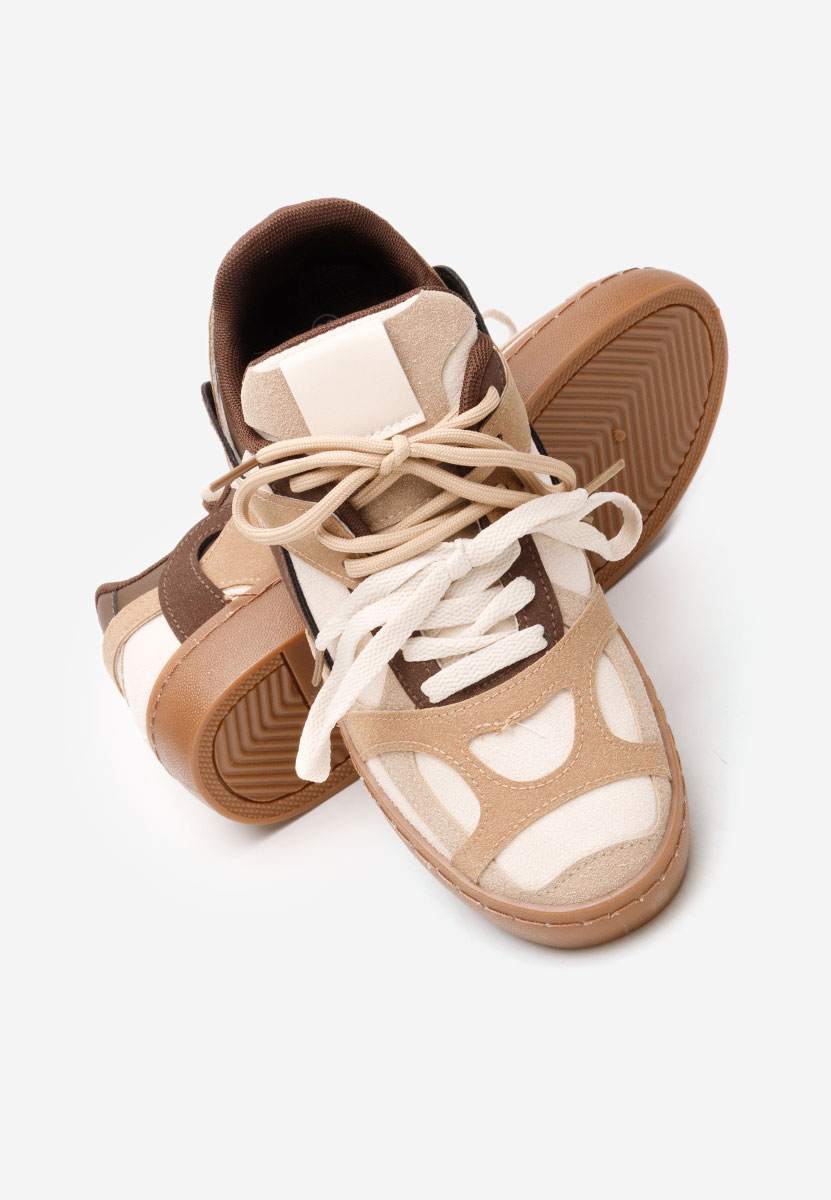 Khaki sneakersy damskie Jaymea