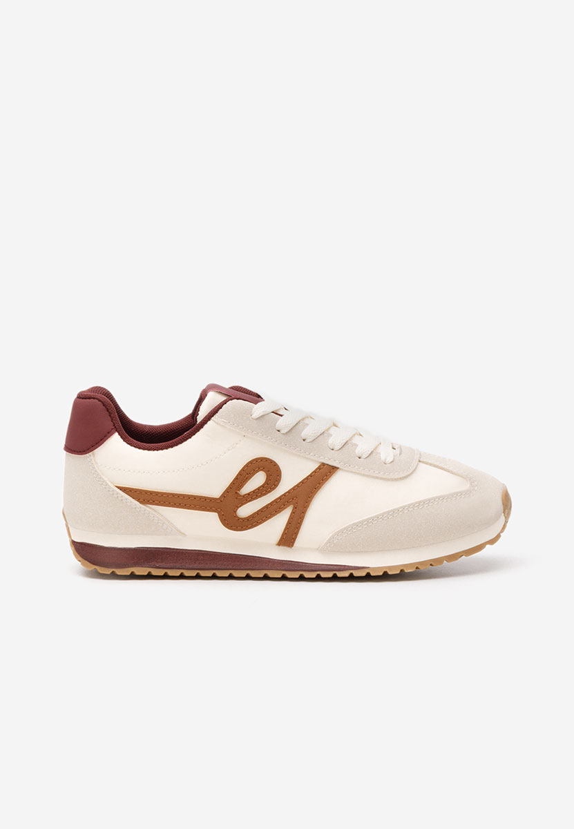 Bordowe sneakersy damskie Trinidad