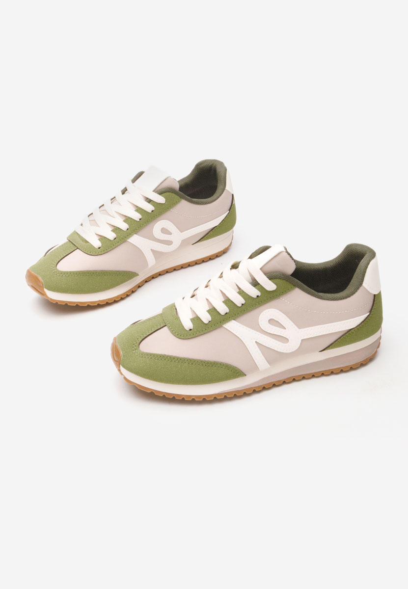 Zielone sneakersy damskie Trinidad