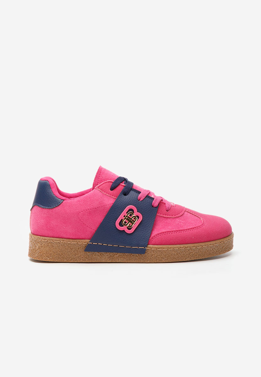 Fuksjowe sneakersy damskie Kathea