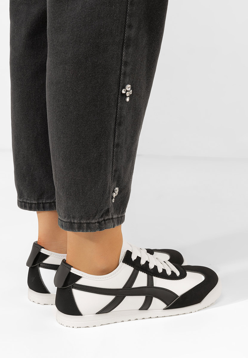 Czarne sneakersy damskie Danyele