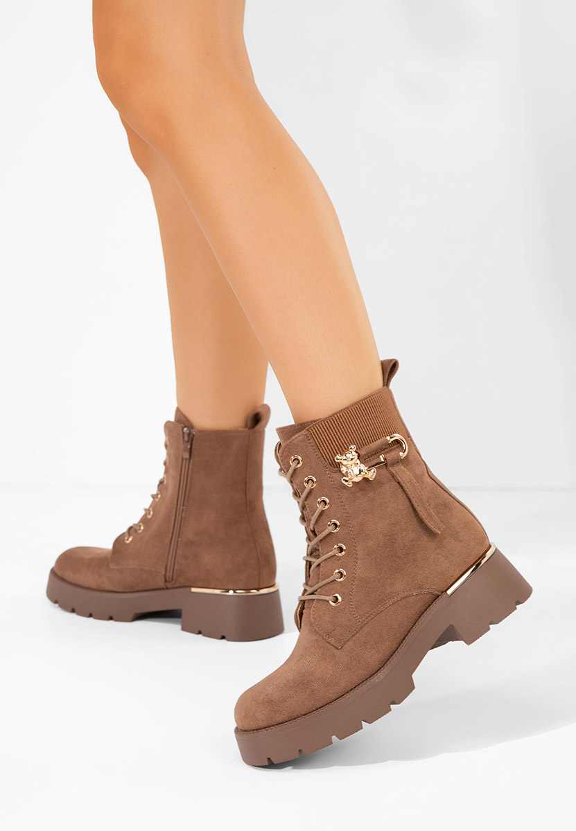 Brązowe trapery damskie Eryn