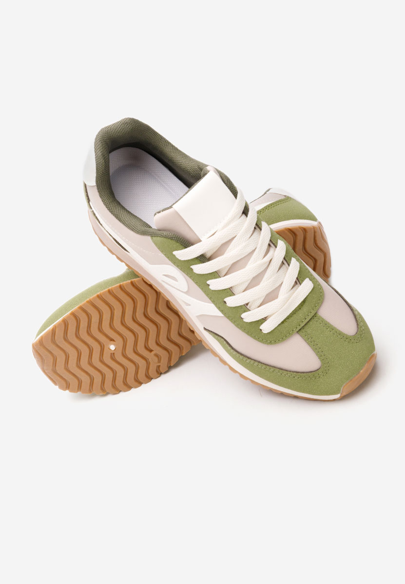 Zielone sneakersy damskie Trinidad