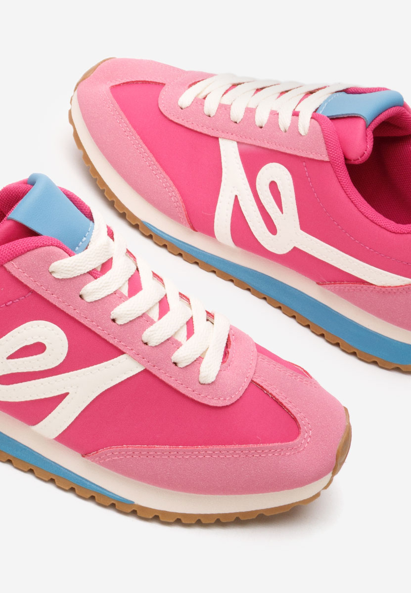 Fuksjowe sneakersy damskie Trinidad