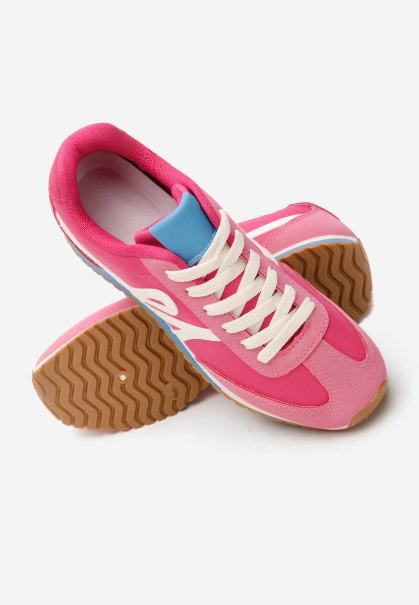 Fuksjowe sneakersy damskie Trinidad